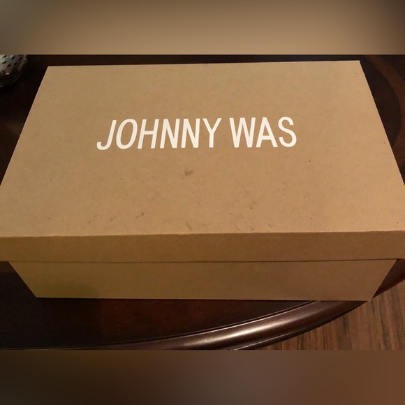 NEW JOHNNY WAS women's embroidered taline mule in cognac - Picture 3 of 7